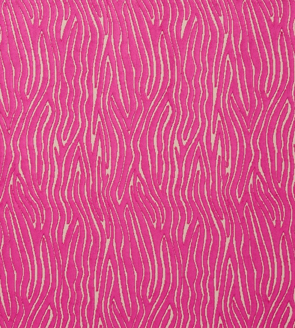 Onda Fabric by Clarke & Clarke Fuchsia