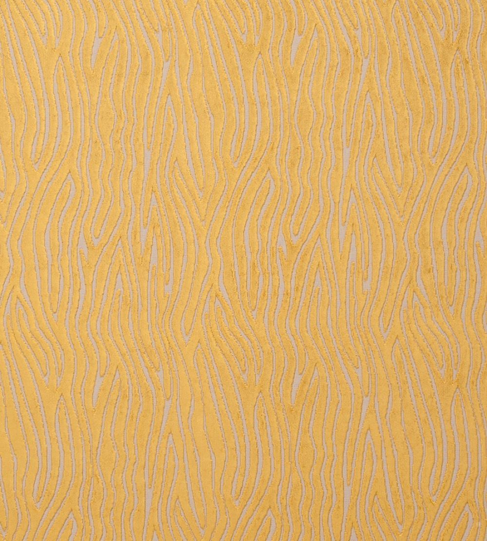 Onda Fabric by Clarke & Clarke Gold