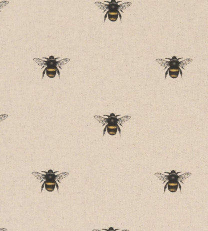 Abeja Fabric by Clarke & Clarke Linen