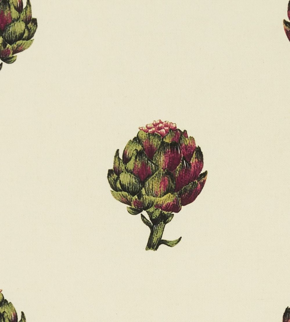 Artichoke Fabric by Clarke & Clarke Ivory