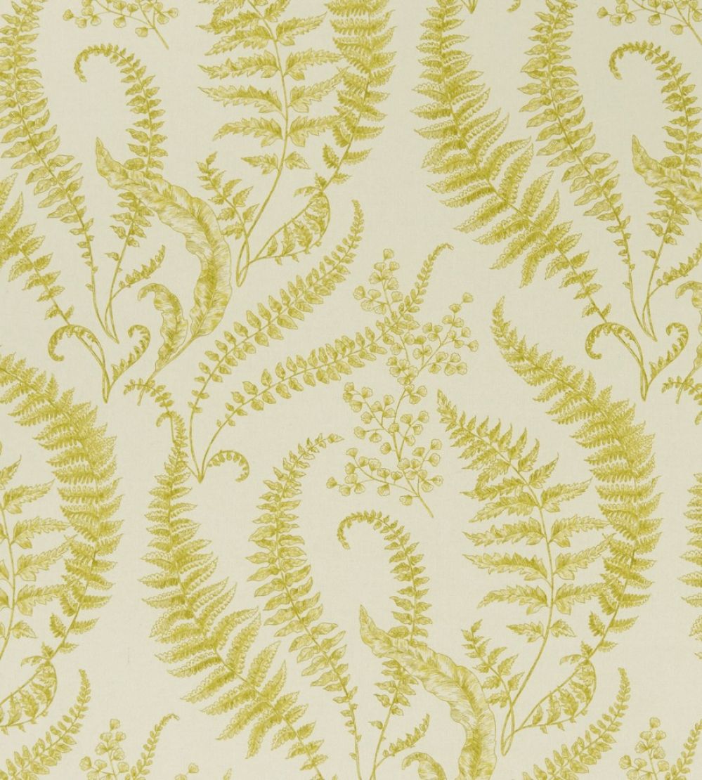 Folium Fabric by Clarke & Clarke Chartreuse