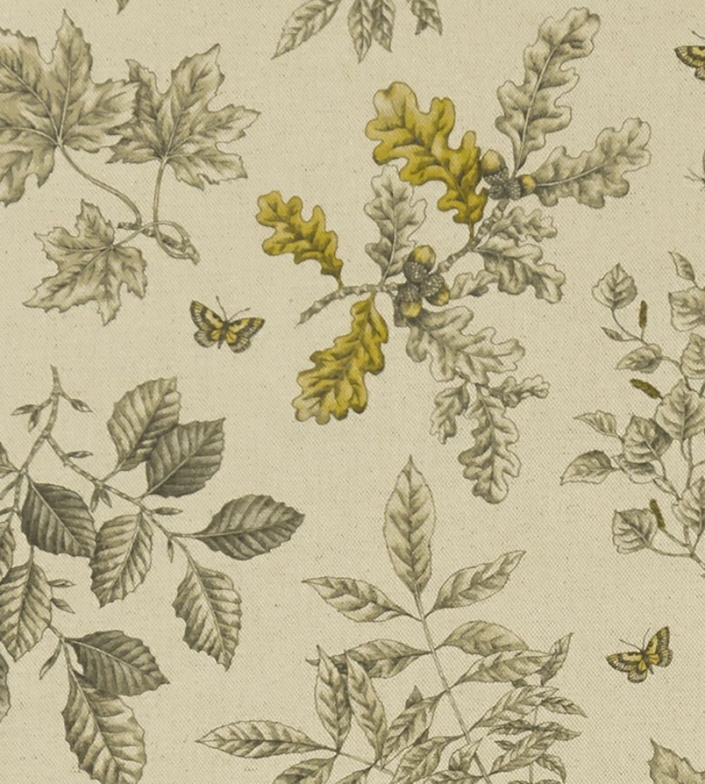 Hortus Fabric by Clarke & Clarke Linen