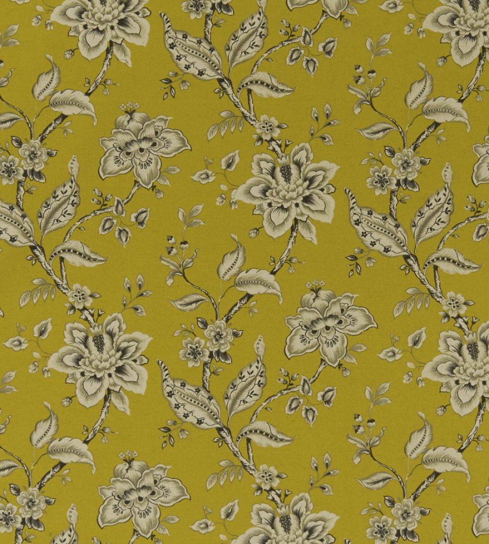 Palampore Fabric by Clarke & Clarke Chartreuse