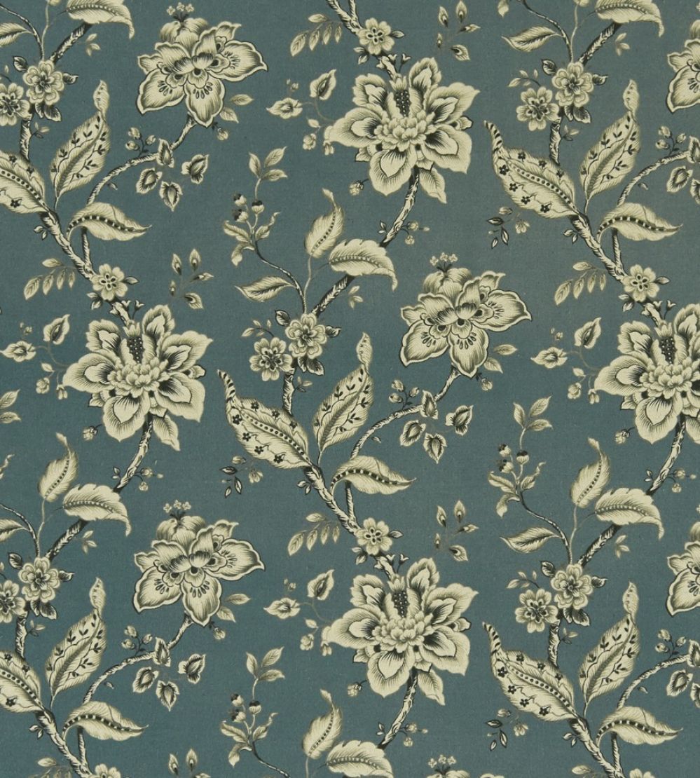 Palampore Fabric by Clarke & Clarke Denim