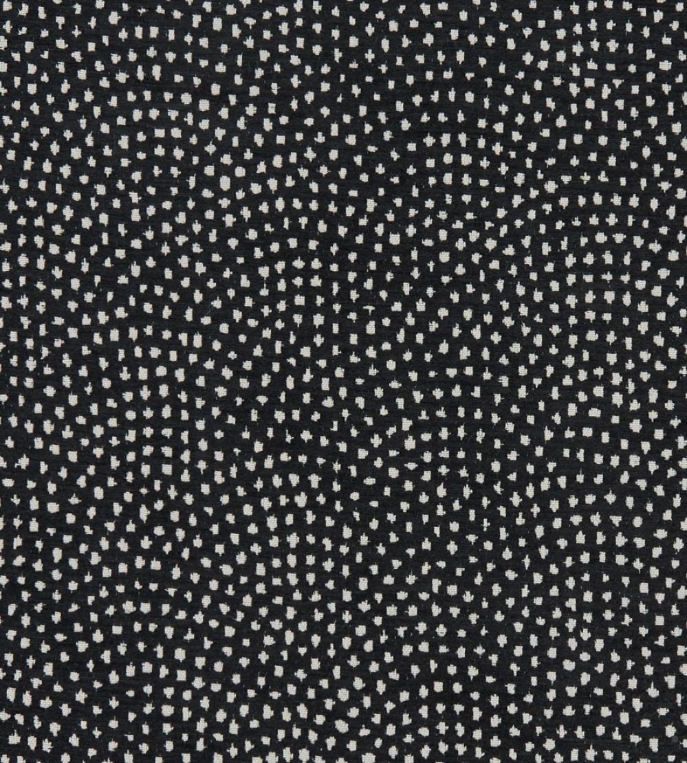 Nebula Fabric by Clarke & Clarke Noir