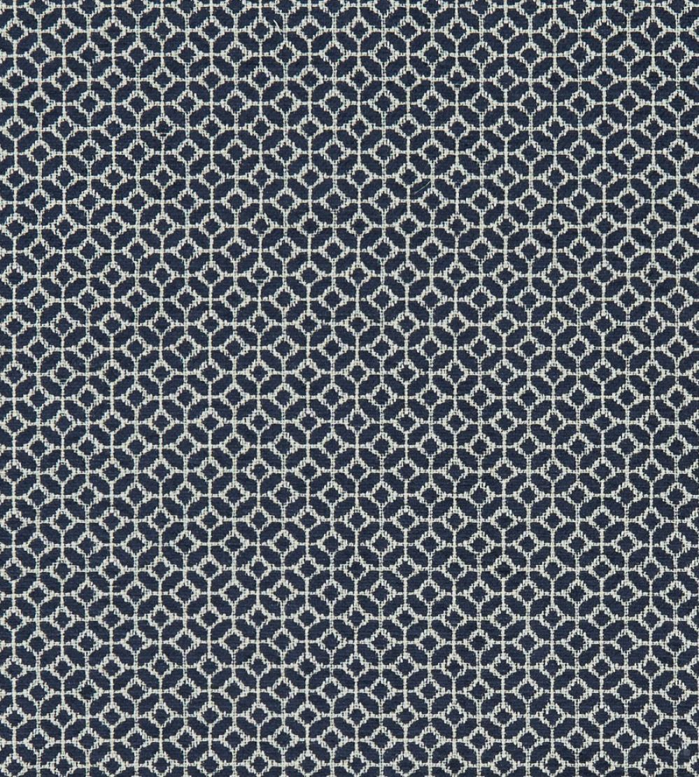 Orbit Fabric by Clarke & Clarke Midnight