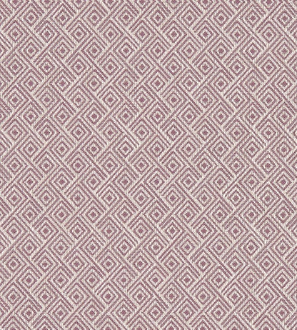 Rhombus Fabric by Clarke & Clarke Heather