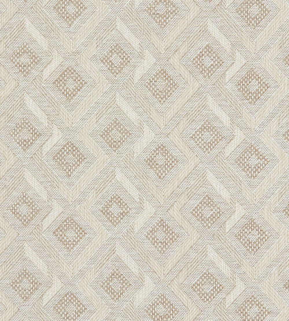 Veda Fabric by Clarke & Clarke Natural