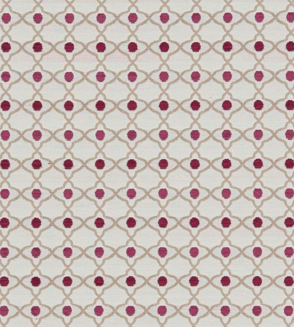 Venus Fabric by Clarke & Clarke Raspberry