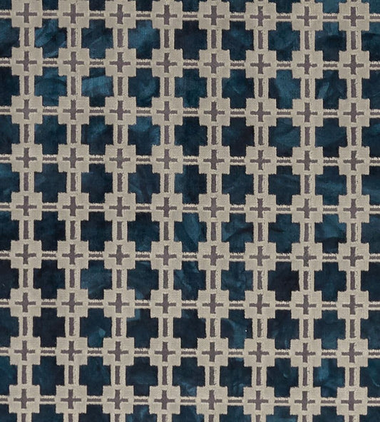 Maui Fabric by Clarke & Clarke Midnight