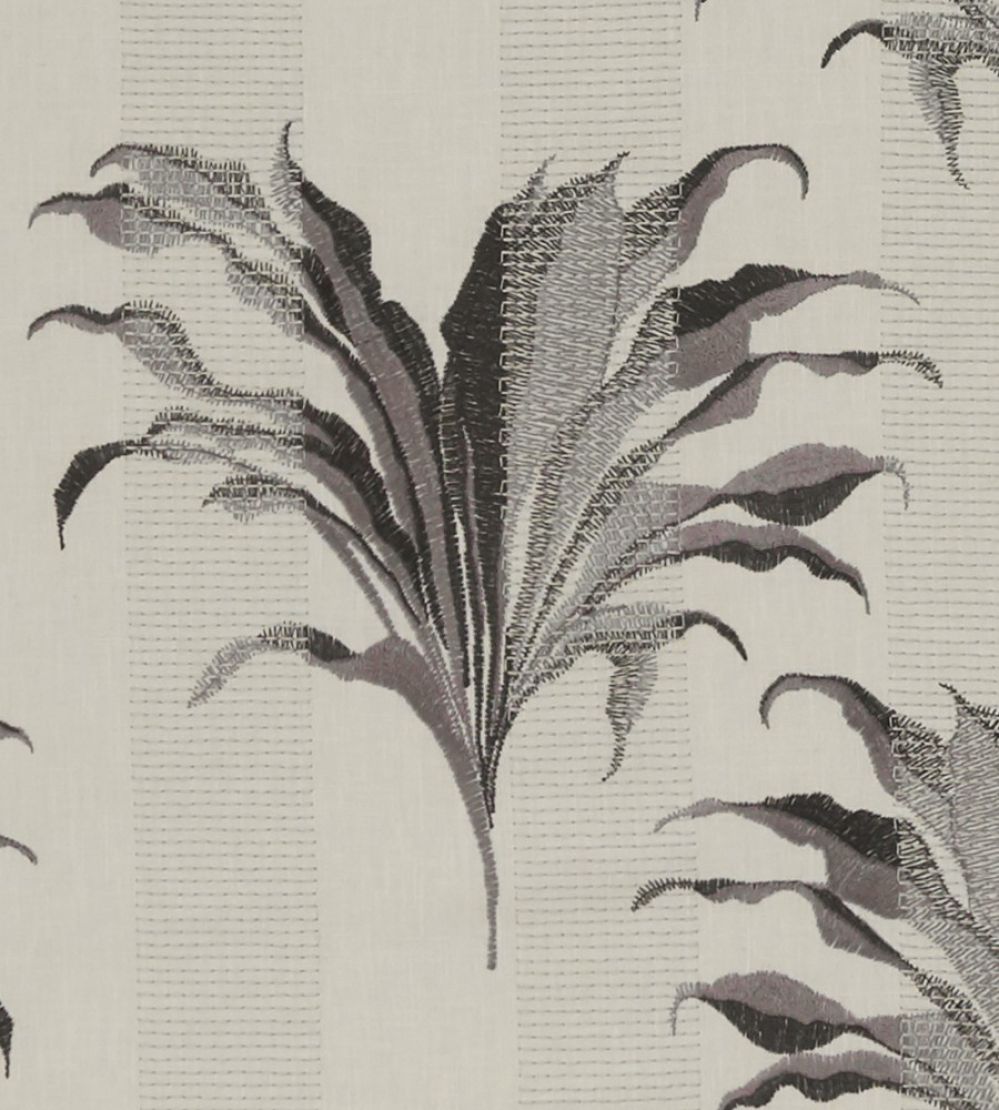 Palma Fabric by Clarke & Clarke Charcoal