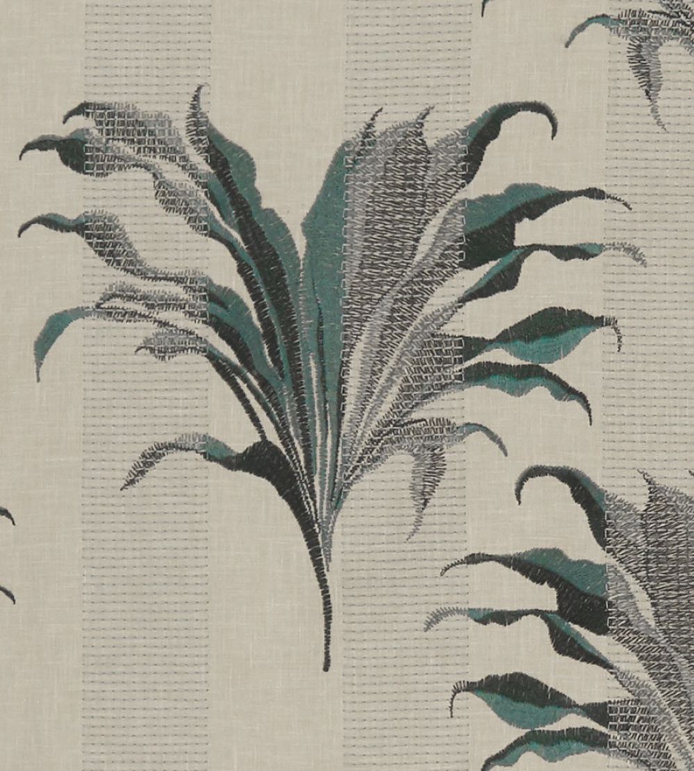 Palma Fabric by Clarke & Clarke Kingfisher