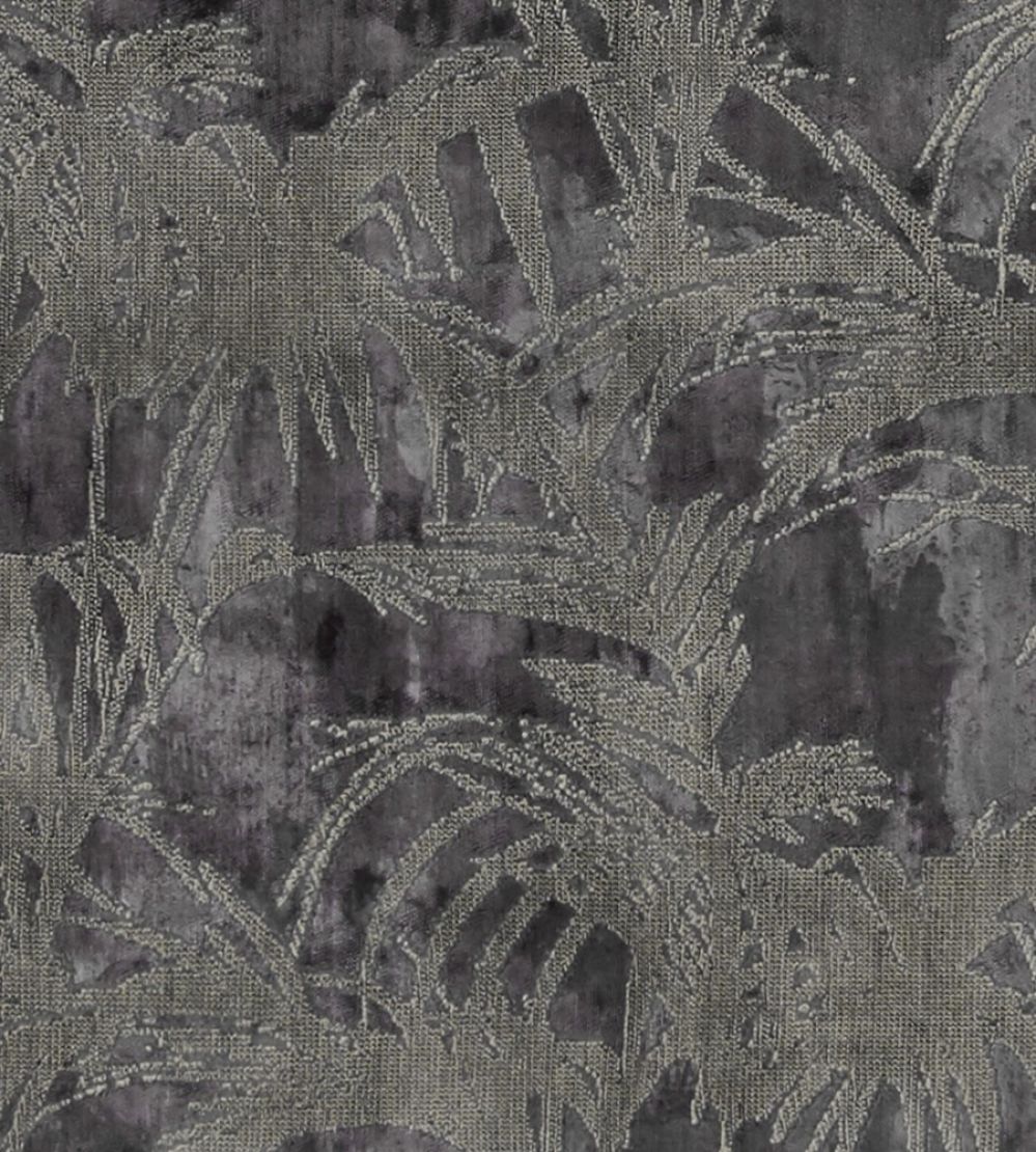 Tropicale Fabric by Clarke & Clarke Charcoal