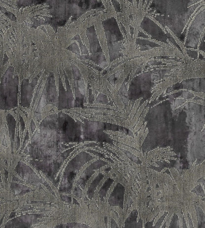 Tropicale Fabric by Clarke & Clarke Charcoal