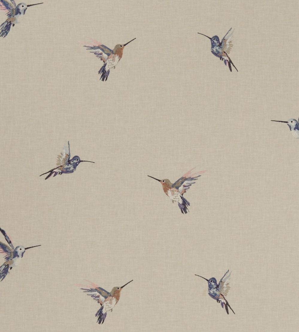 Woodstar Fabric by Clarke & Clarke Pastel