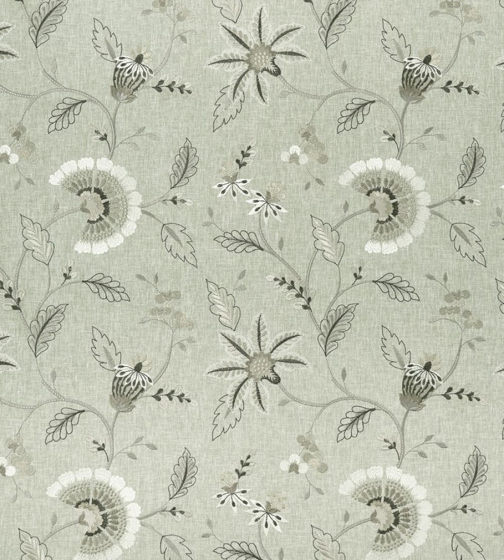 Delamere Fabric by Clarke & Clarke Natural