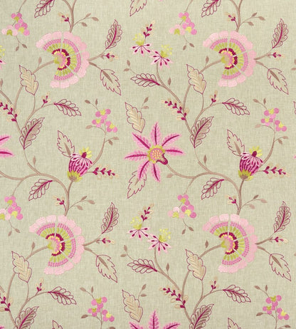Delamere Fabric by Clarke & Clarke Raspberry
