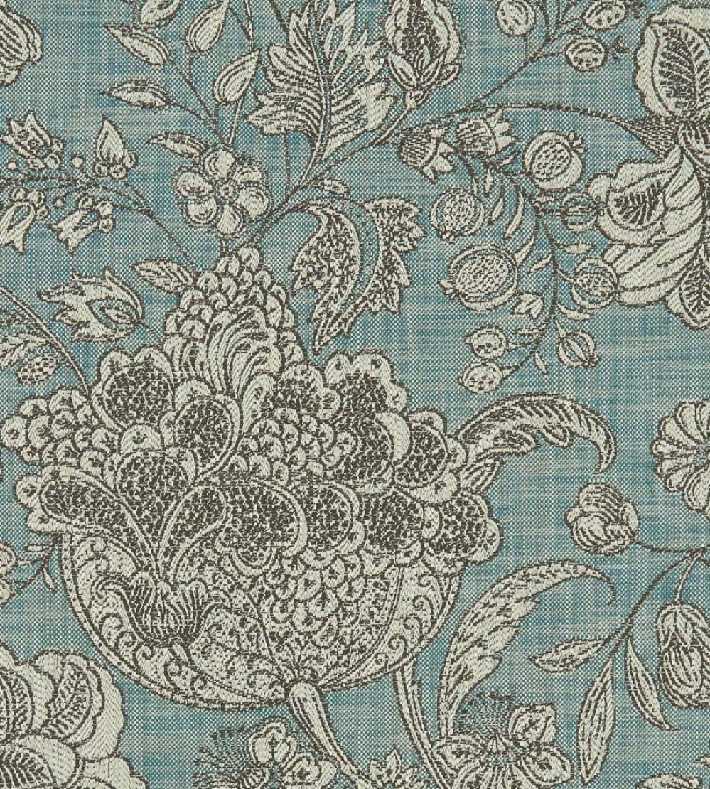 Woodsford Fabric by Clarke & Clarke Teal