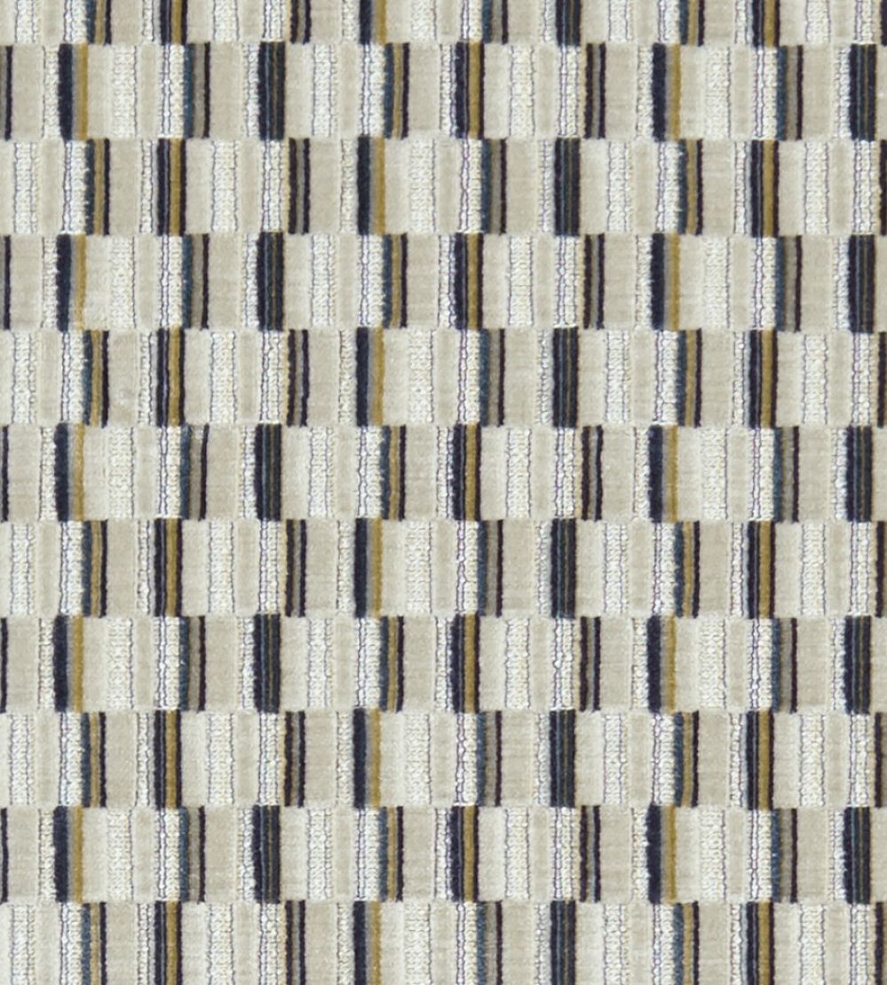 Cubis Fabric by Clarke & Clarke Denim