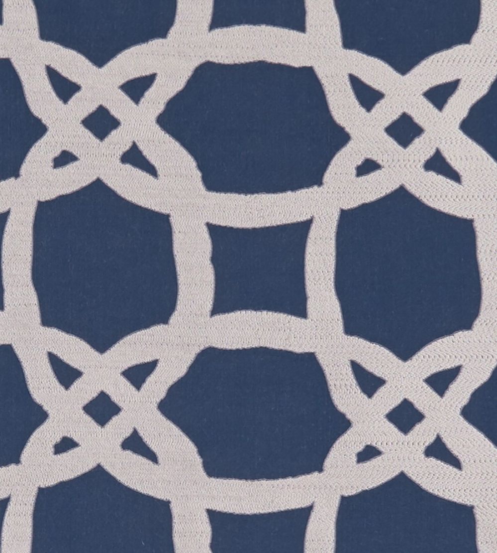Fascino Fabric by Clarke & Clarke Midnight