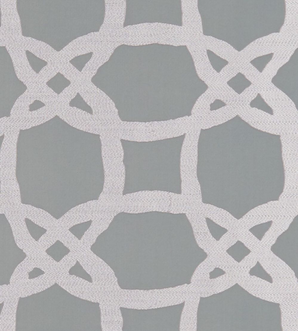 Fascino Fabric by Clarke & Clarke Pewter