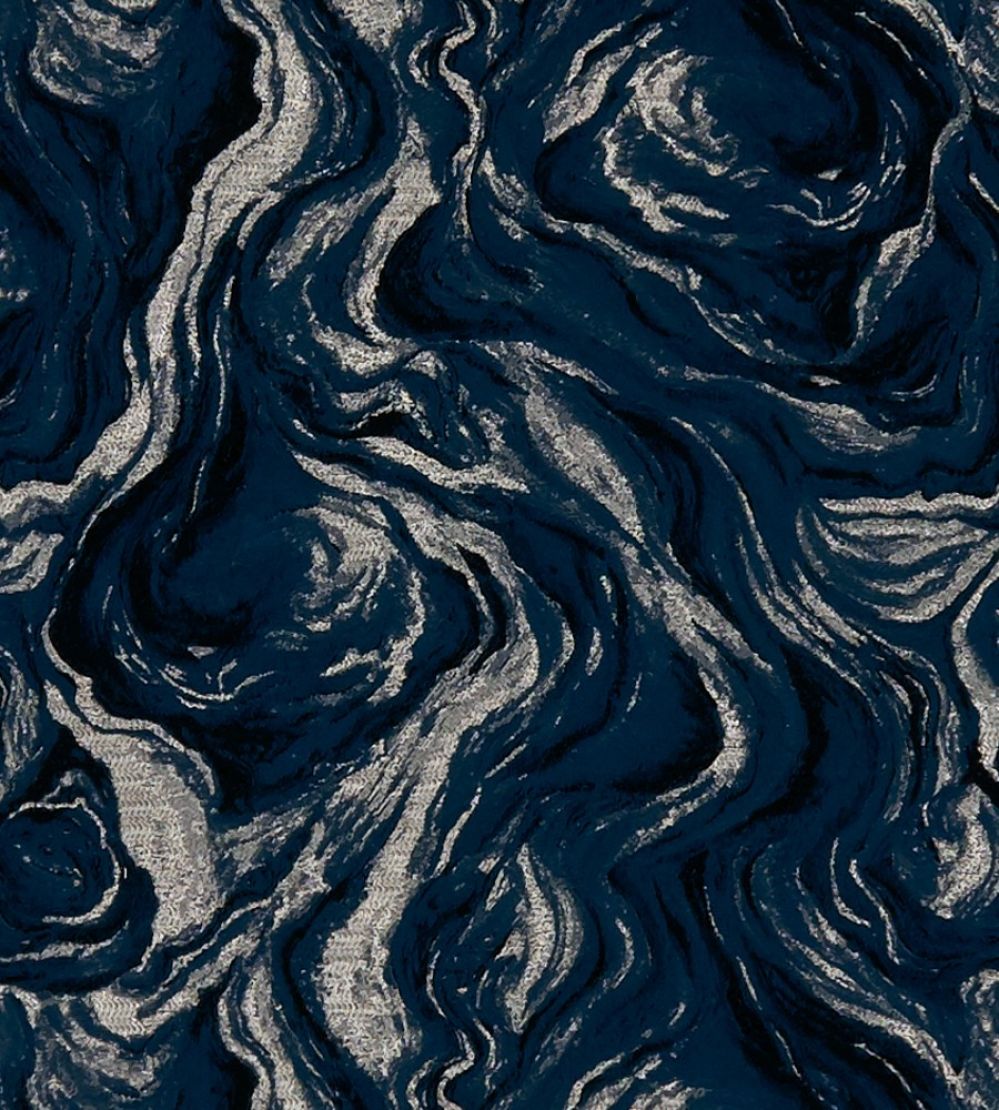 Lavico Fabric by Clarke & Clarke Midnight