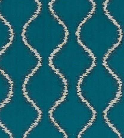 Solare Fabric by Clarke & Clarke Kingfisher