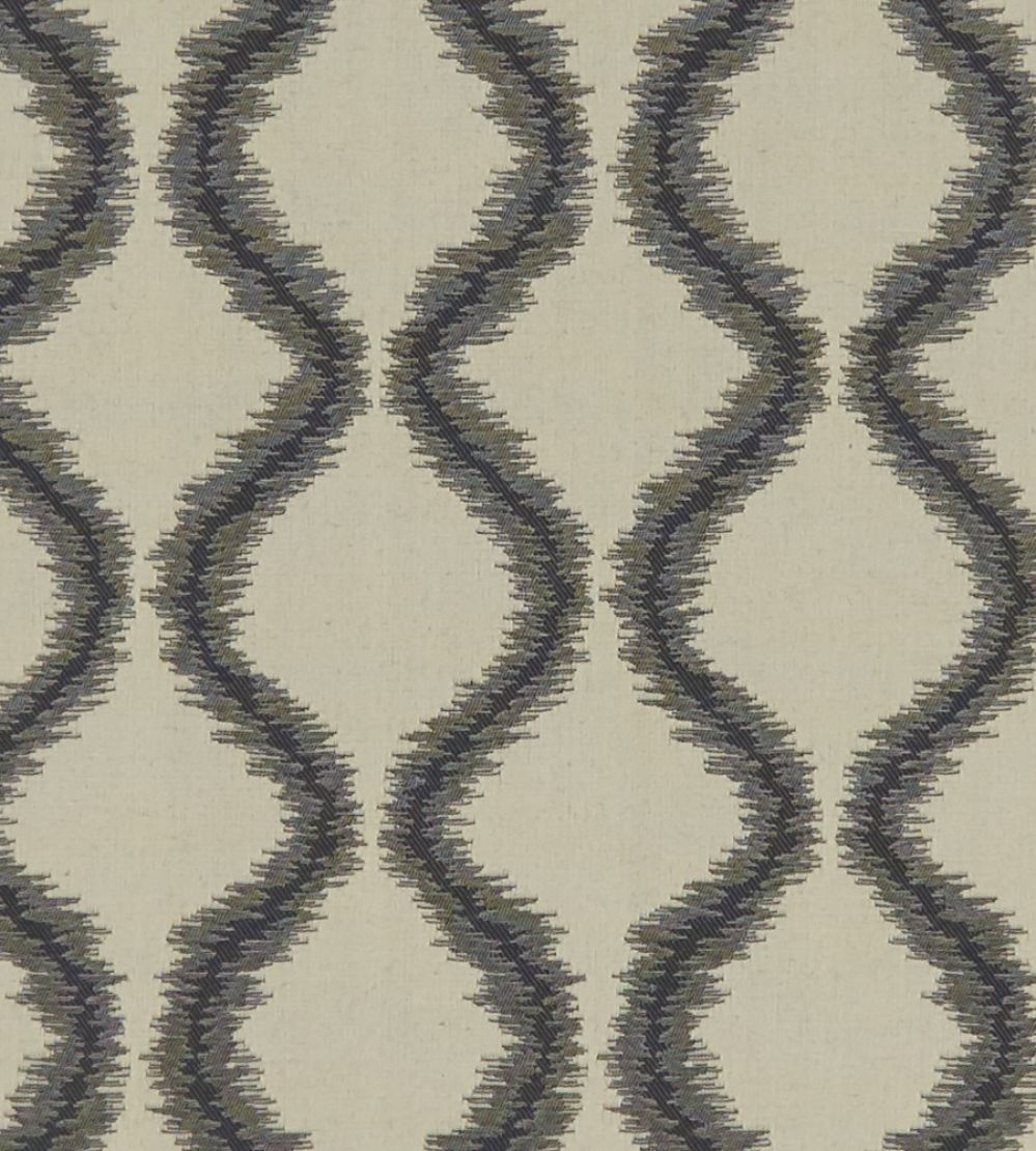 Solare Fabric by Clarke & Clarke Nero