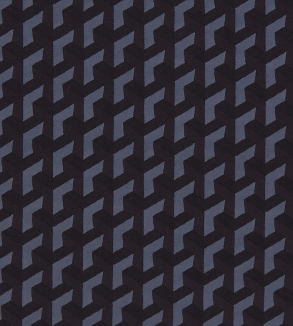 Struttura Fabric by Clarke & Clarke Nero