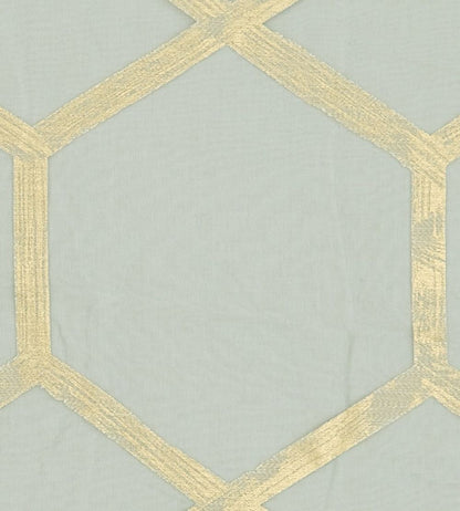 Forma Fabric by Clarke & Clarke Charcoal/Gold