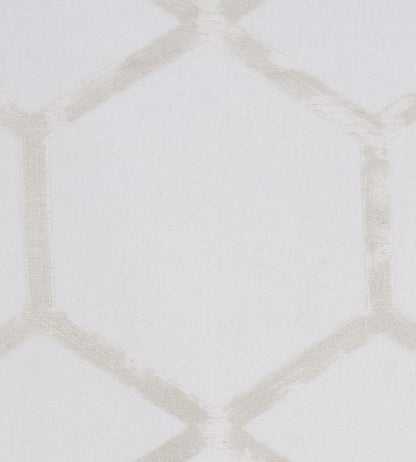 Forma Fabric by Clarke & Clarke Ivory/Siver