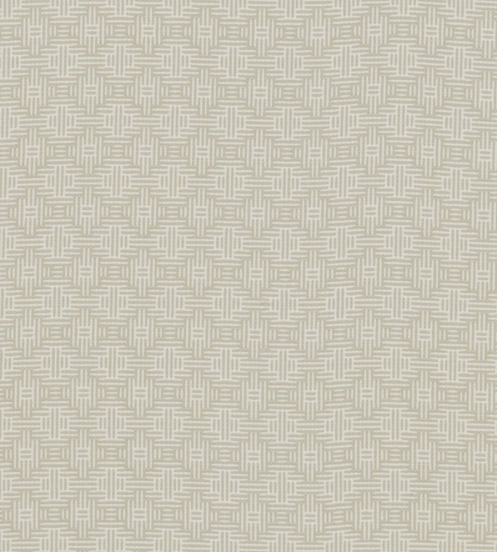 Aztec Fabric by Clarke & Clarke Ivory