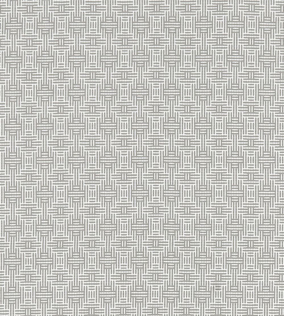 Aztec Fabric by Clarke & Clarke Silver