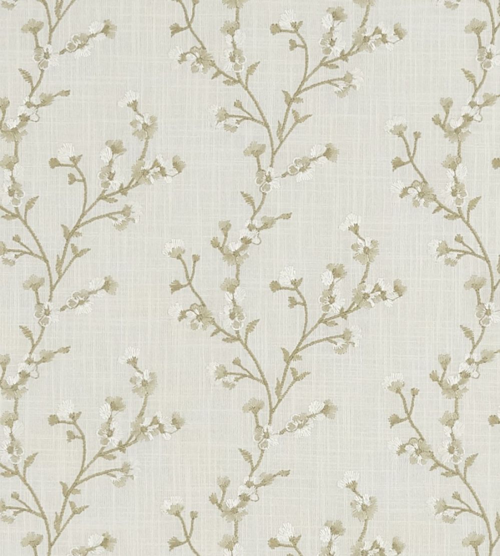 Blossom Fabric by Clarke & Clarke Ivory