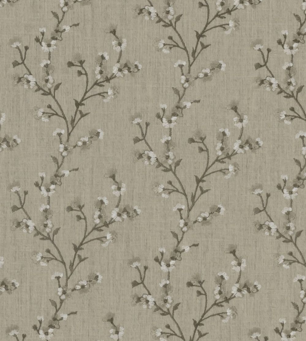 Blossom Fabric by Clarke & Clarke Linen