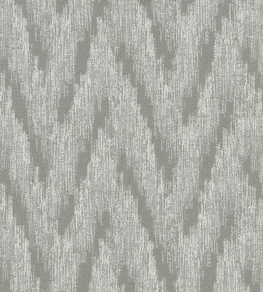 Insignia Fabric by Clarke & Clarke Silver