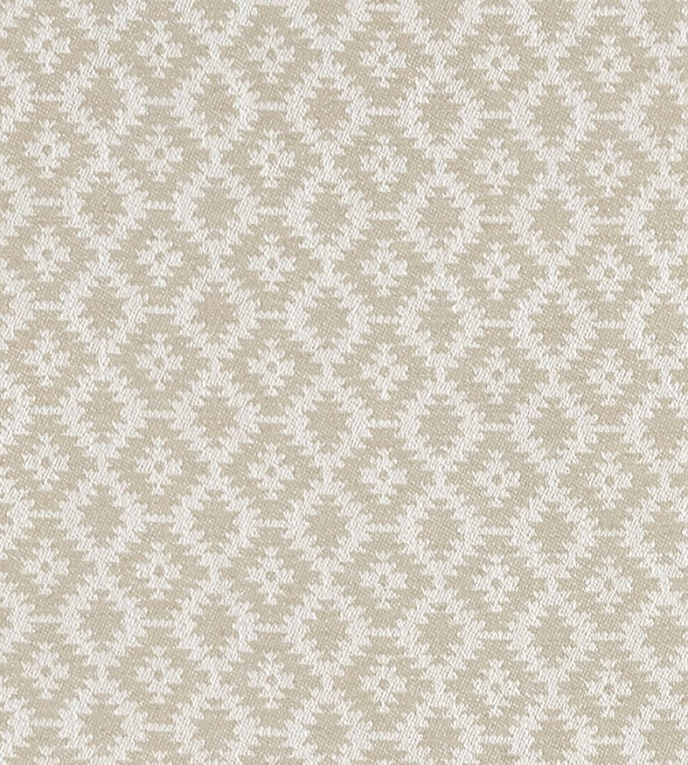 Mono Fabric by Clarke & Clarke Ivory/linen