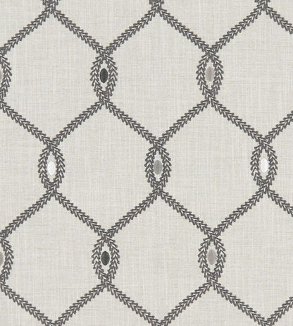 Opus Fabric by Clarke & Clarke Charcoal