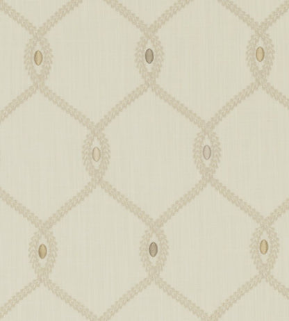 Opus Fabric by Clarke & Clarke Ivory