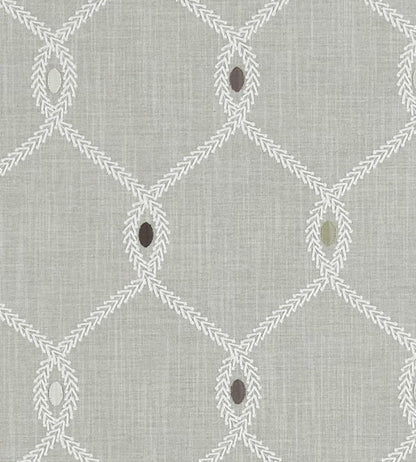 Opus Fabric by Clarke & Clarke Silver