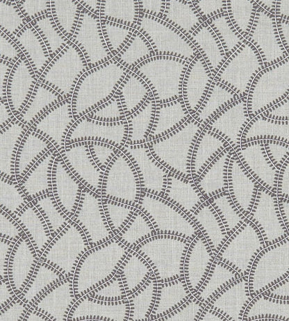 Panache Fabric by Clarke & Clarke Charcoal
