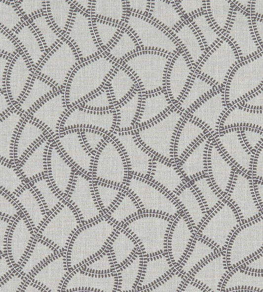 Panache Fabric by Clarke & Clarke Charcoal