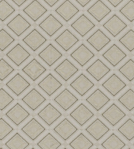 Paragon Fabric by Clarke & Clarke Ivory/linen