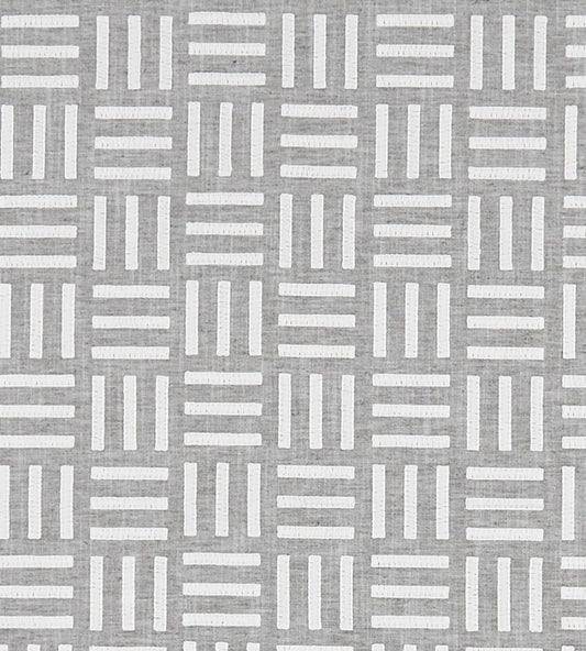 Parallel Fabric by Clarke & Clarke Charcoal