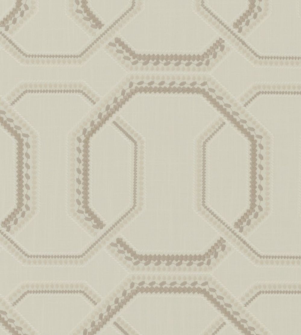 Repeat Fabric by Clarke & Clarke Ivory