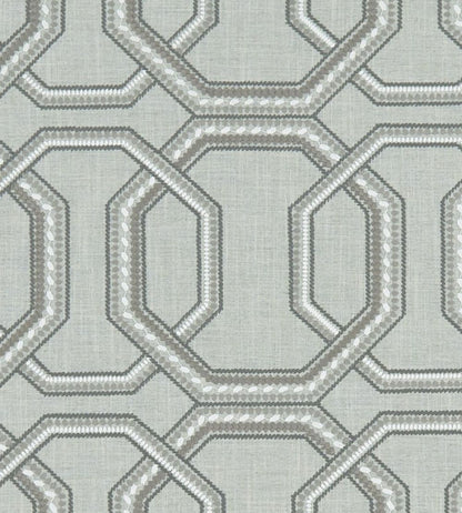 Repeat Fabric by Clarke & Clarke Silver
