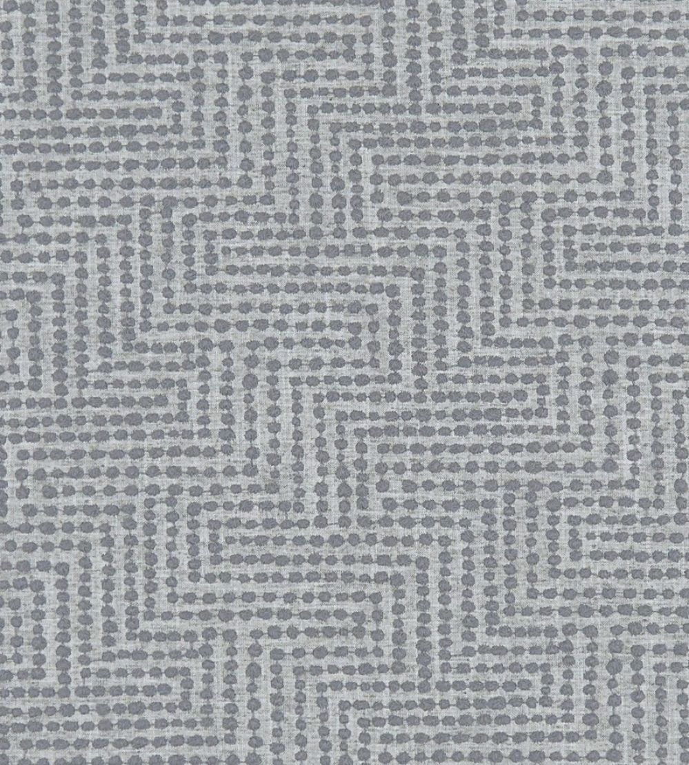 Solitaire Fabric by Clarke & Clarke Charcoal