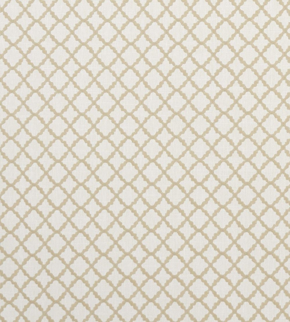 Ariyana Fabric by Clarke & Clarke Natural