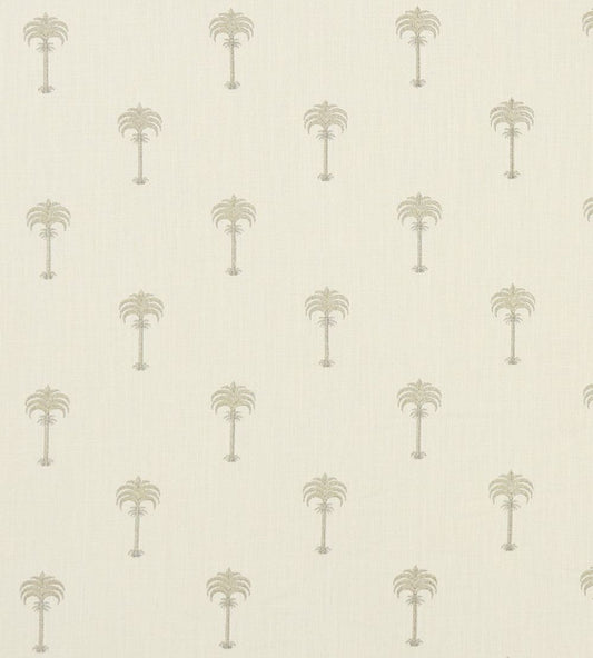 Menara Metallic Fabric by Clarke & Clarke Champagne/Ivory