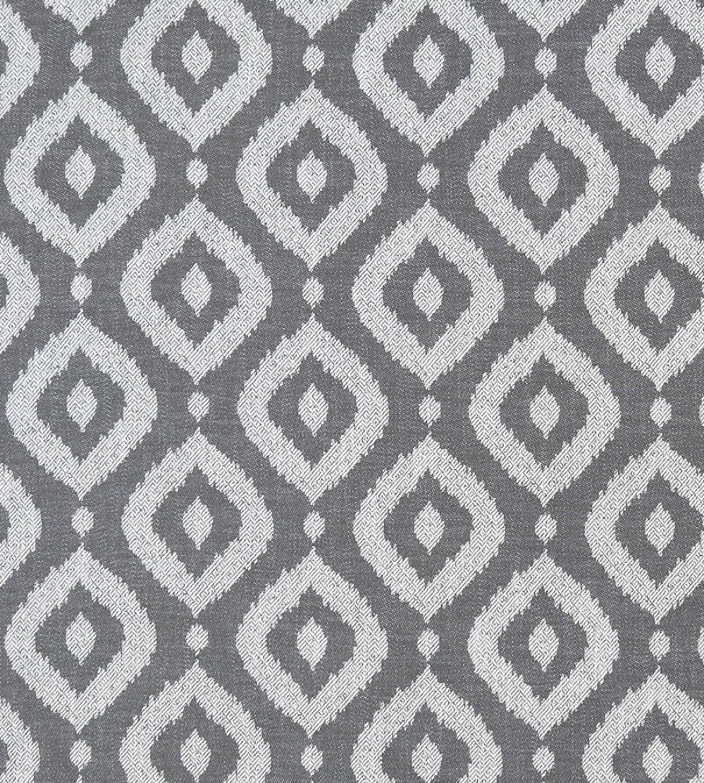 Soraya Fabric by Clarke & Clarke Charcoal
